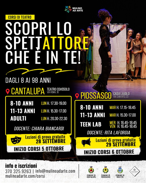 Corsi di Teatro - Mulino ad arte